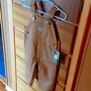 Baby Carhartt overalls NWT